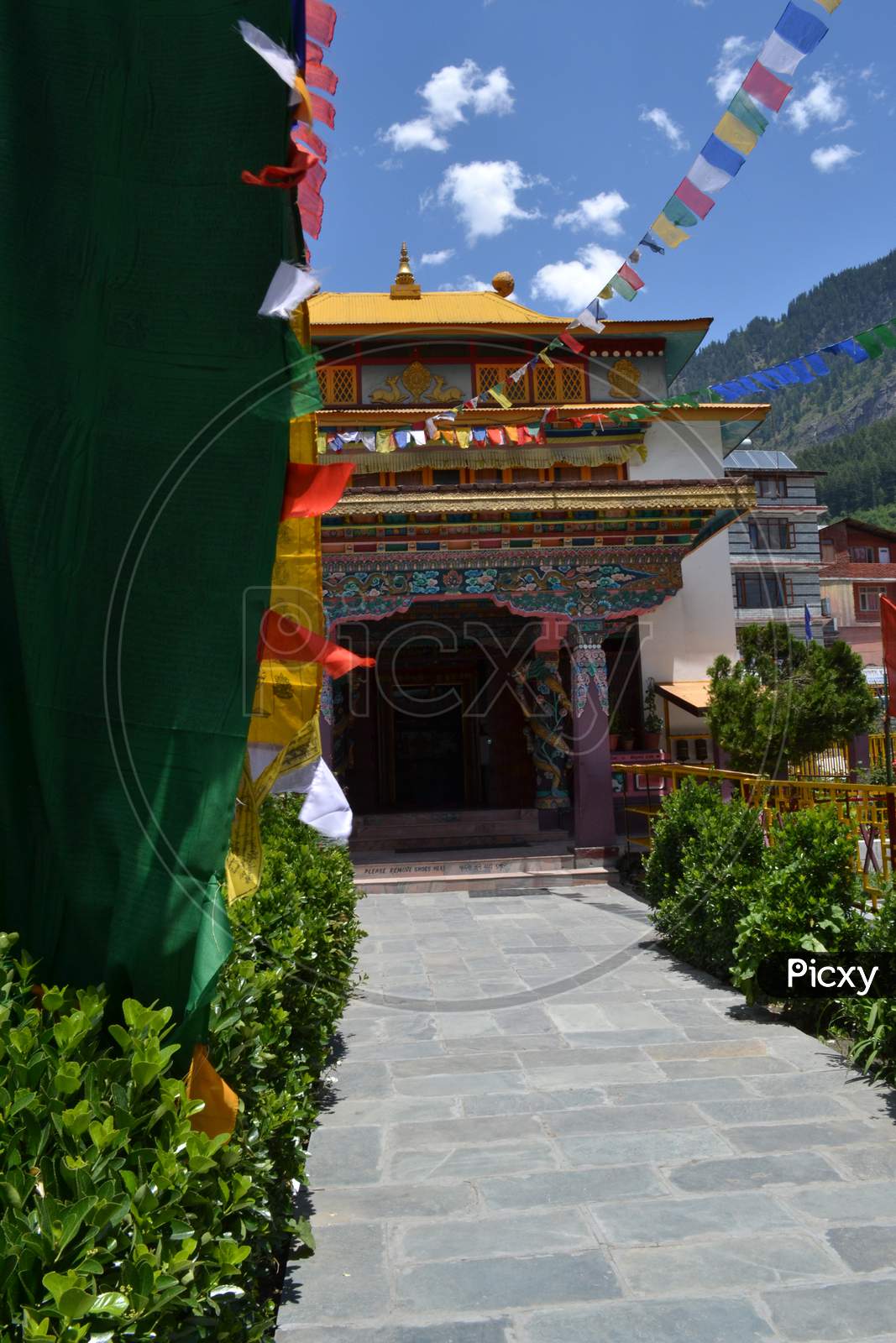 buddha monastery manali ,Himachal   Pradesh, India