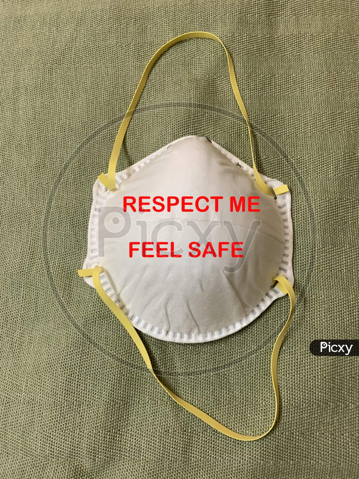 Respect mask and feel safe