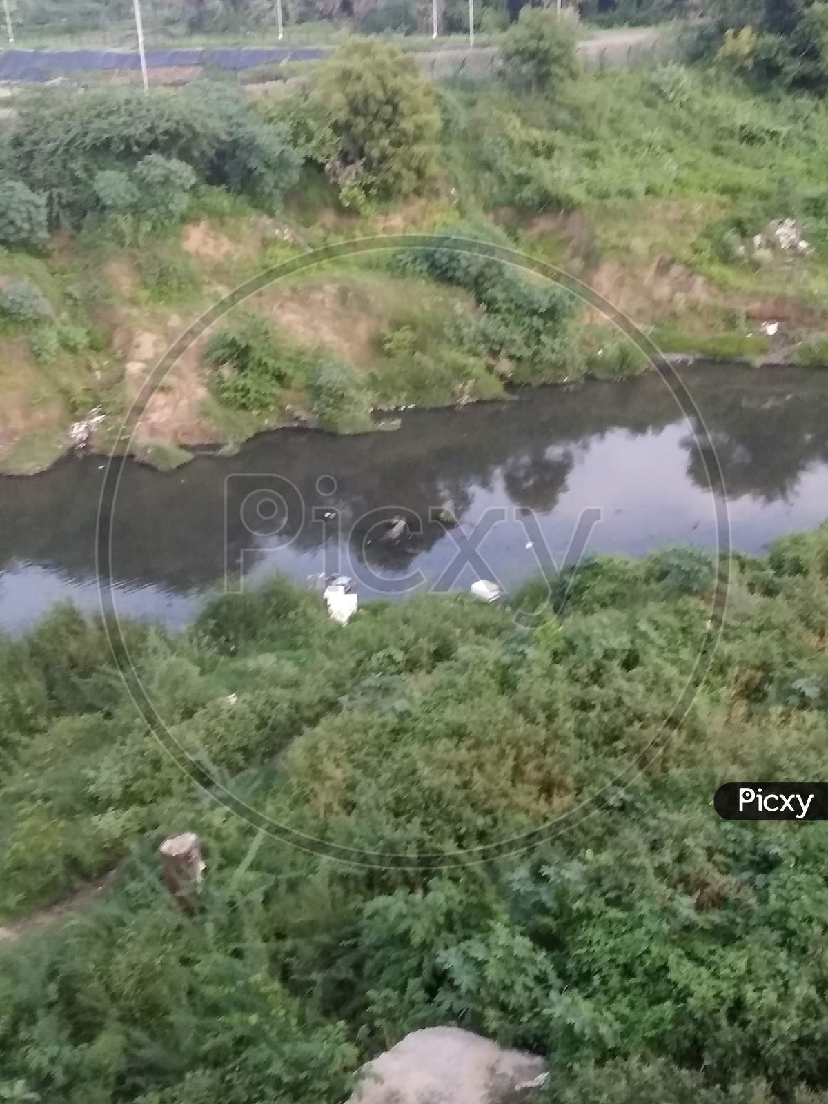 Image of Vishwamitri river Vadodara Gujarat-IN675966-Picxy