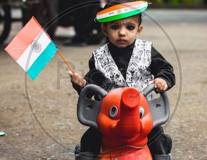 indian flag kids