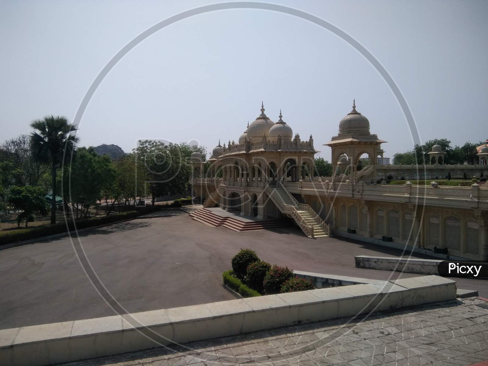 Mughal garden at ramoji film city