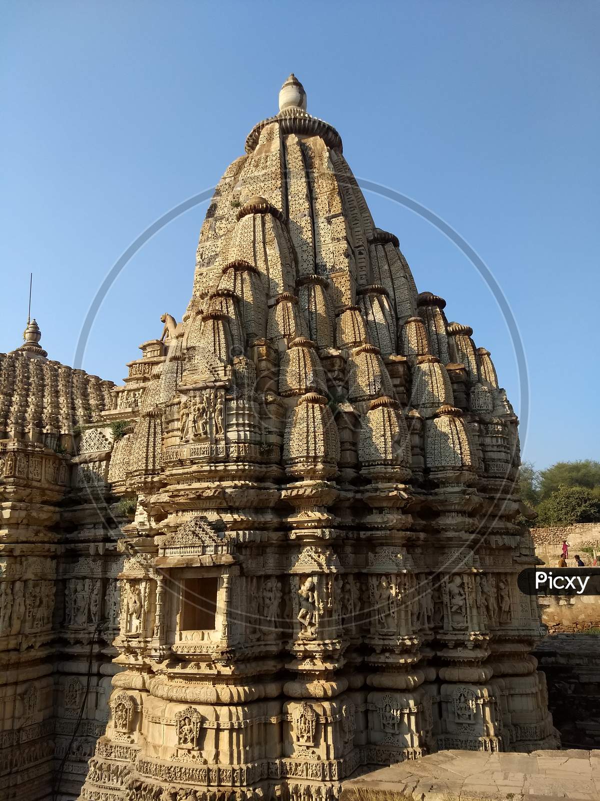Temple architecture Chittorgarh