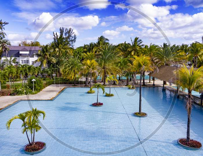 Tourist resort in the North of the republic of Mauritius