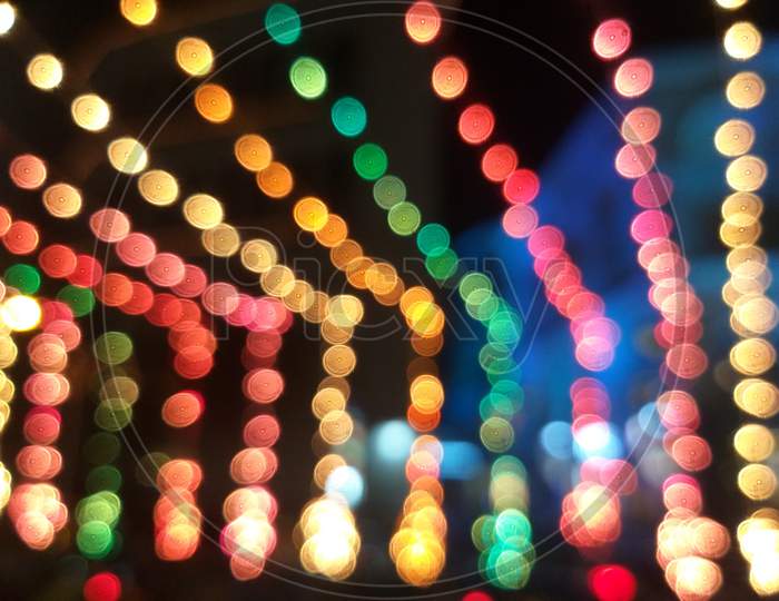 Colourful Bokeh Lights