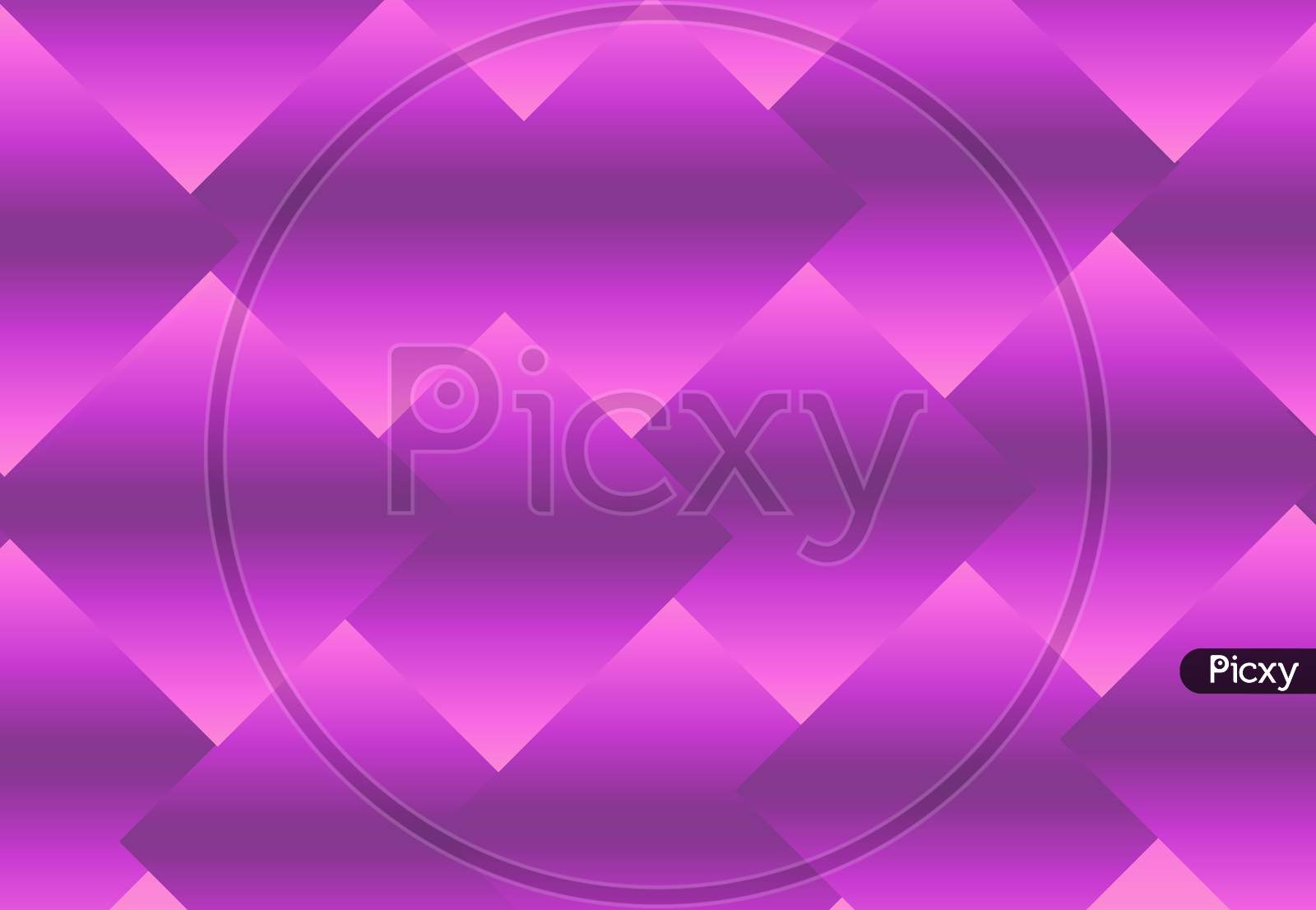 Abstract 3d floating rhombus pattern. 3d illustration pink purple gradient background. Seamless modern texture For advertisement, wall texture, presentation, fabric, floor, party tile, print, wrapper.