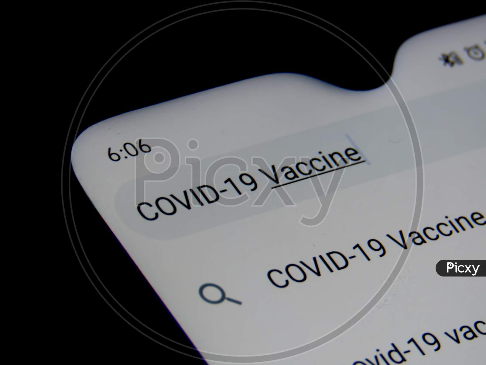 Searching Covid-19 Vaccine In Internate.