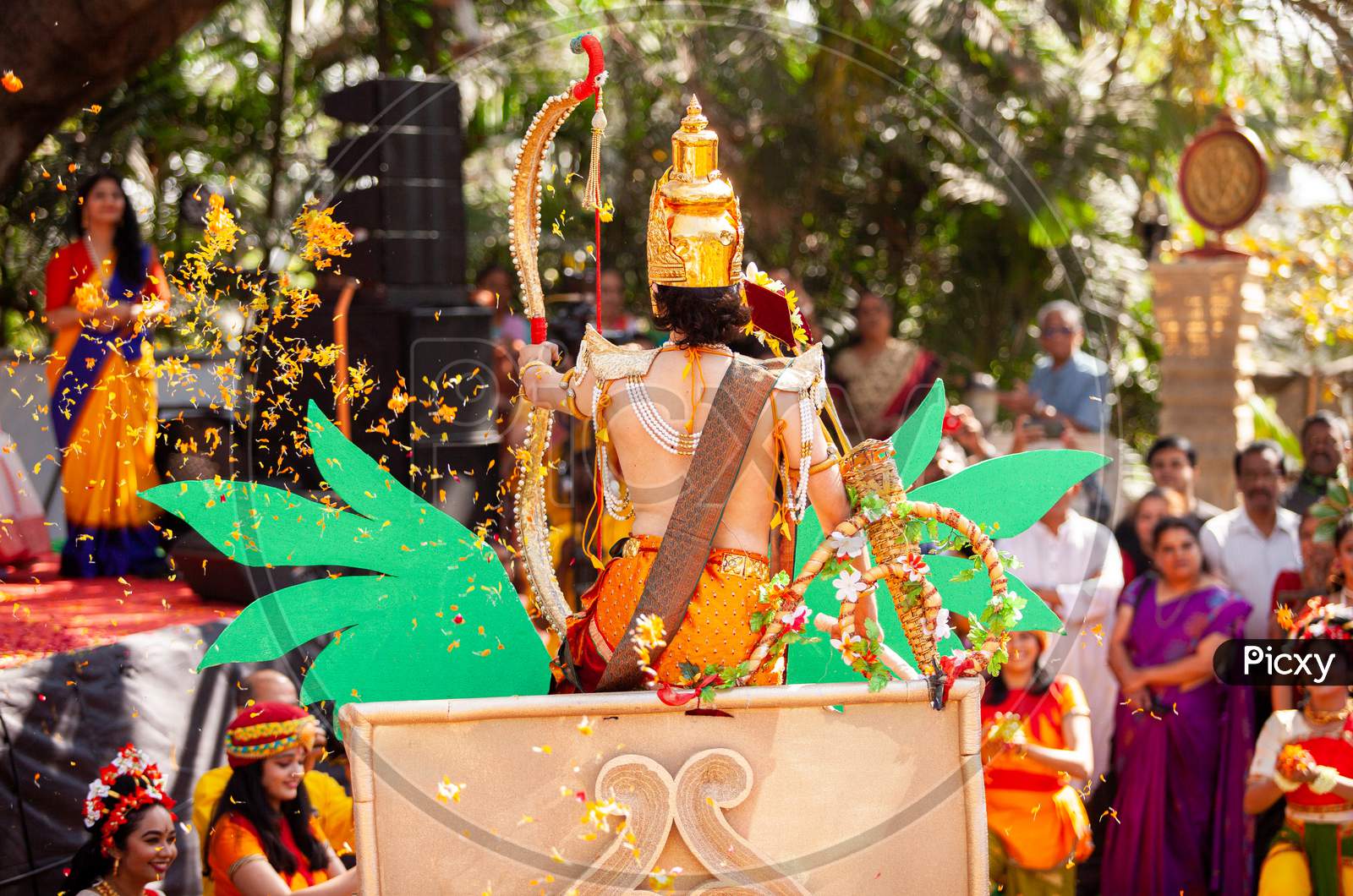 Festival krishna color