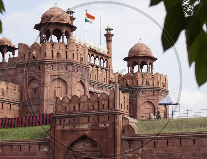 Red fort delhi india