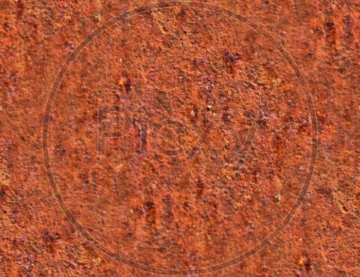 Realistic texture pattern of rusty metal in high resolution