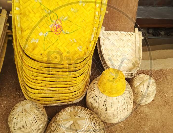 Handmade bamboo products