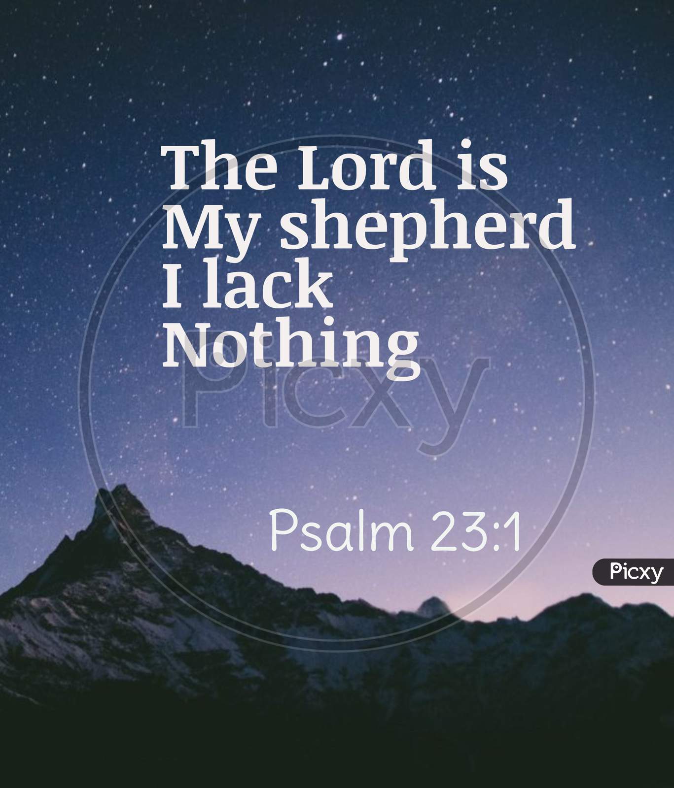 image-of-bible-words-the-lord-is-my-shepherd-i-lack-nothing