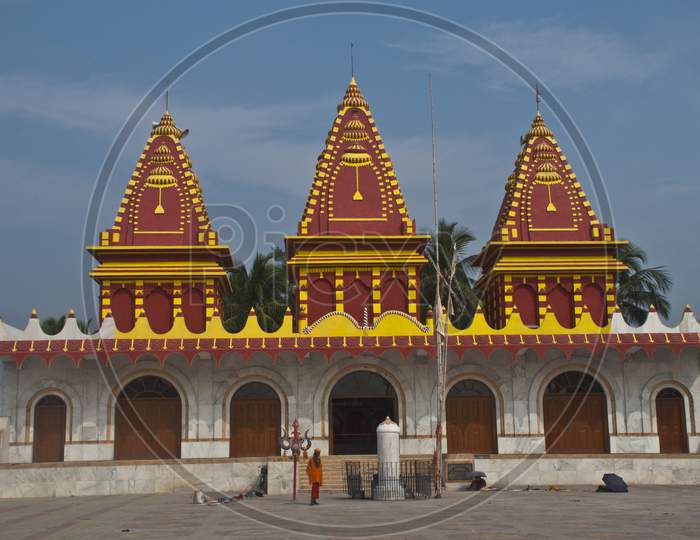 The Kapil muni temple.