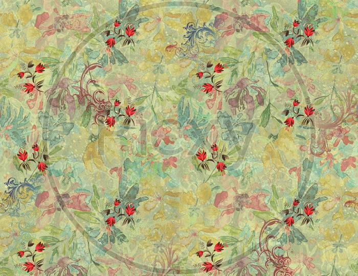 floral design-pattern-