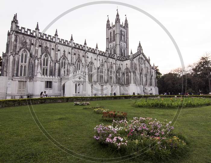 The St. pauls cathedral of Kolkata
