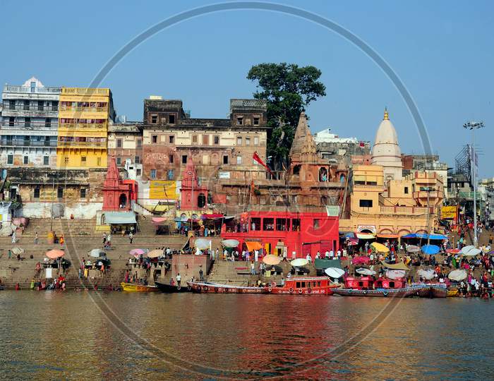 The landscape of Varanasi