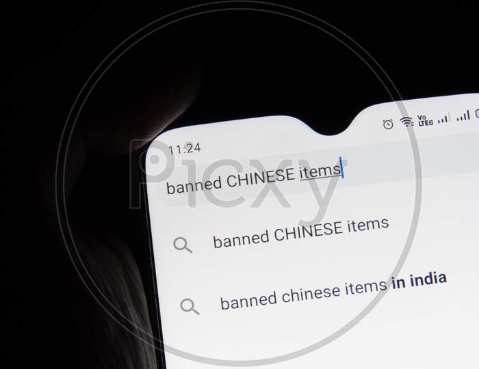 Browsing Of Banned Chinese Items Or Products In Mobile Internet.