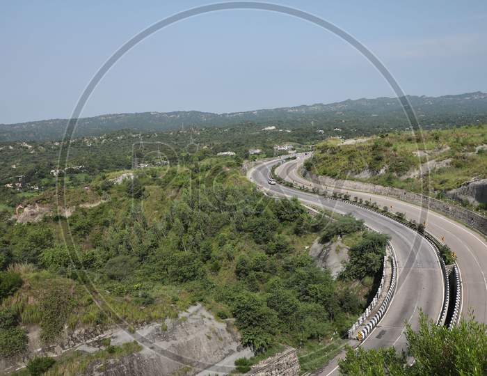 Deserted look of Jammu & Kashmir Highway during a complete lockdown imposed to control the spread of coronavirus, on Saturday July 22, 2020 in Jammu