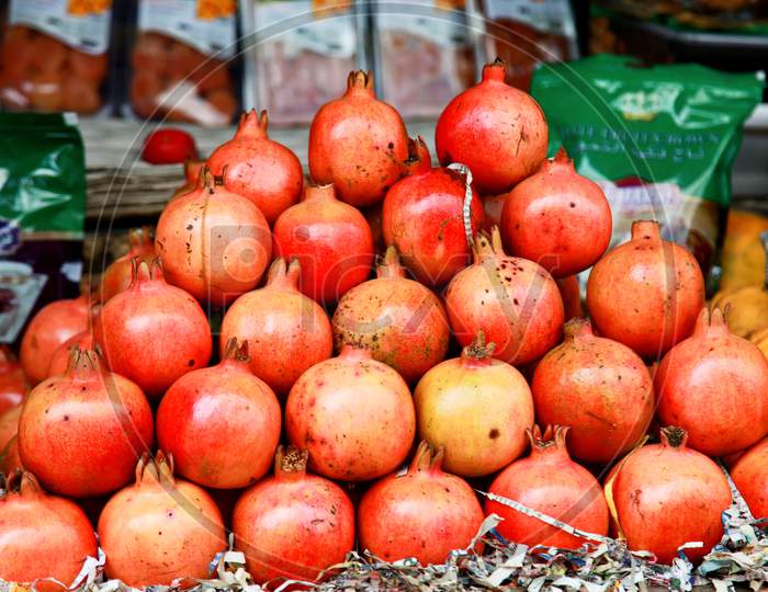 Pomegranate juicy fruit
