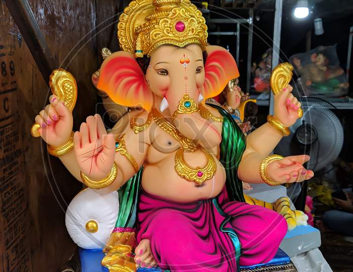 Indian fastival ganeshotsav - lord Ganesha