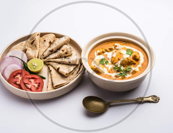 Traditional Indian Butter Chicken Or Murg Makhanwala Which Is A Creamy Main Course Curry Recipe