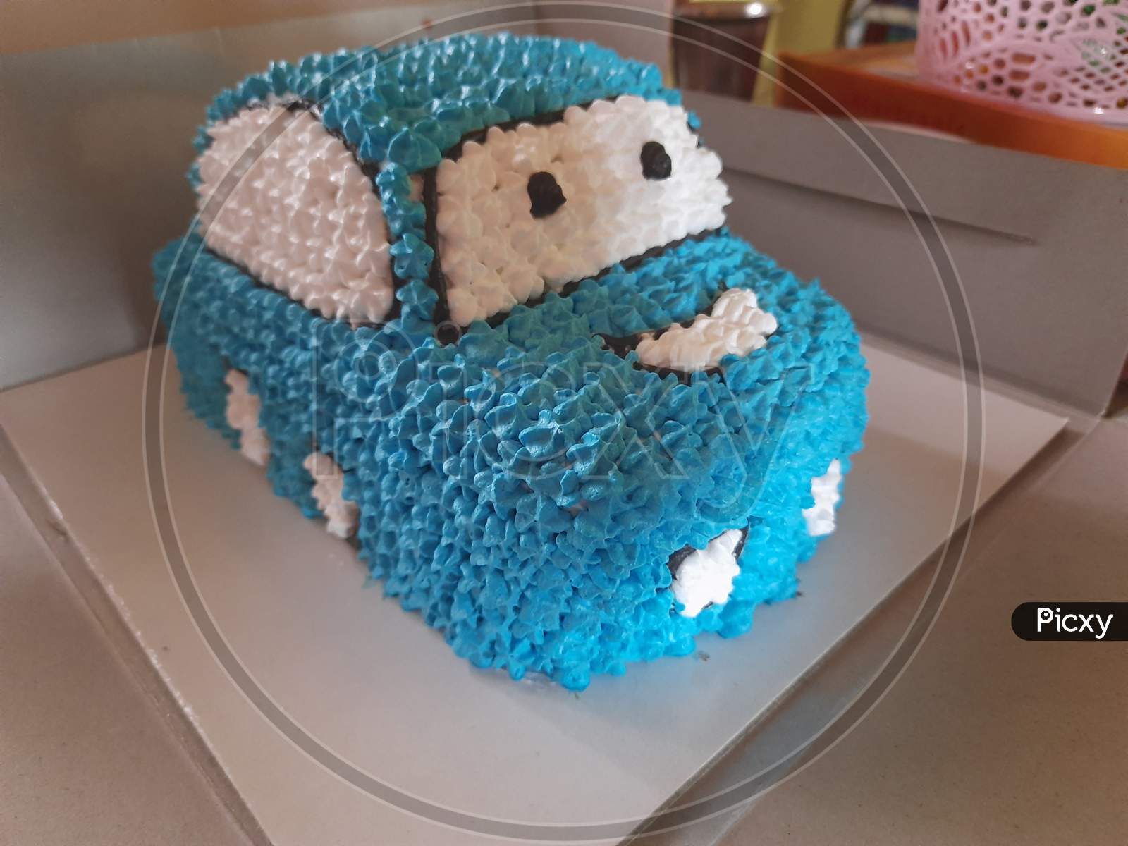 Home made Car design cake