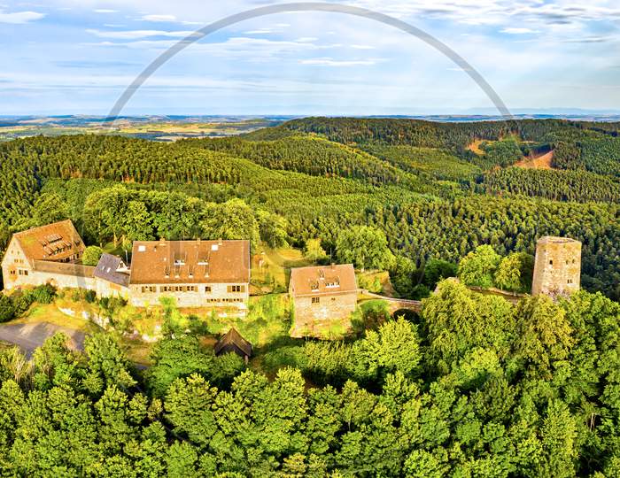 Hunebourg Castle In The Vosges Mountains - Bas-Rhin, Alsace, France