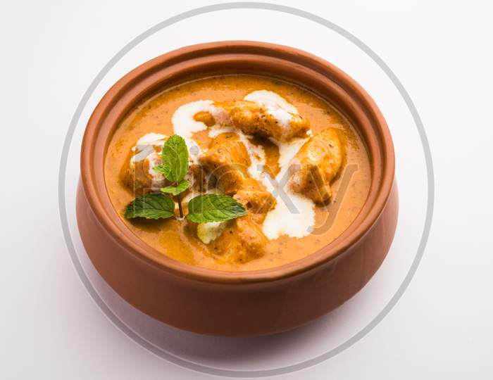 Traditional Indian Butter Chicken Or Murg Makhanwala Which Is A Creamy Main Course Curry Recipe