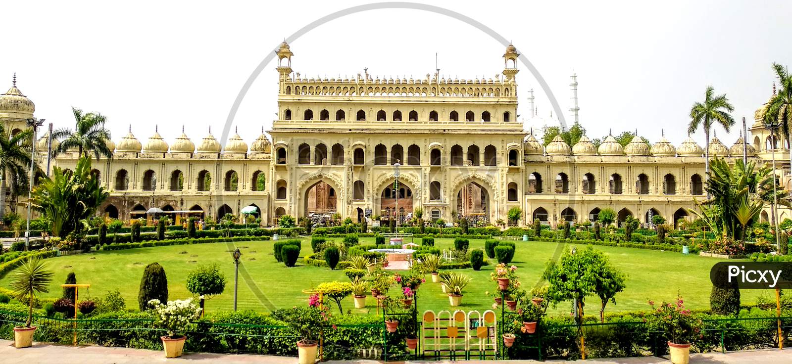 Lucknow Bara Imambara Or Asfi Mosque,Building Complex In Lucknow , India.