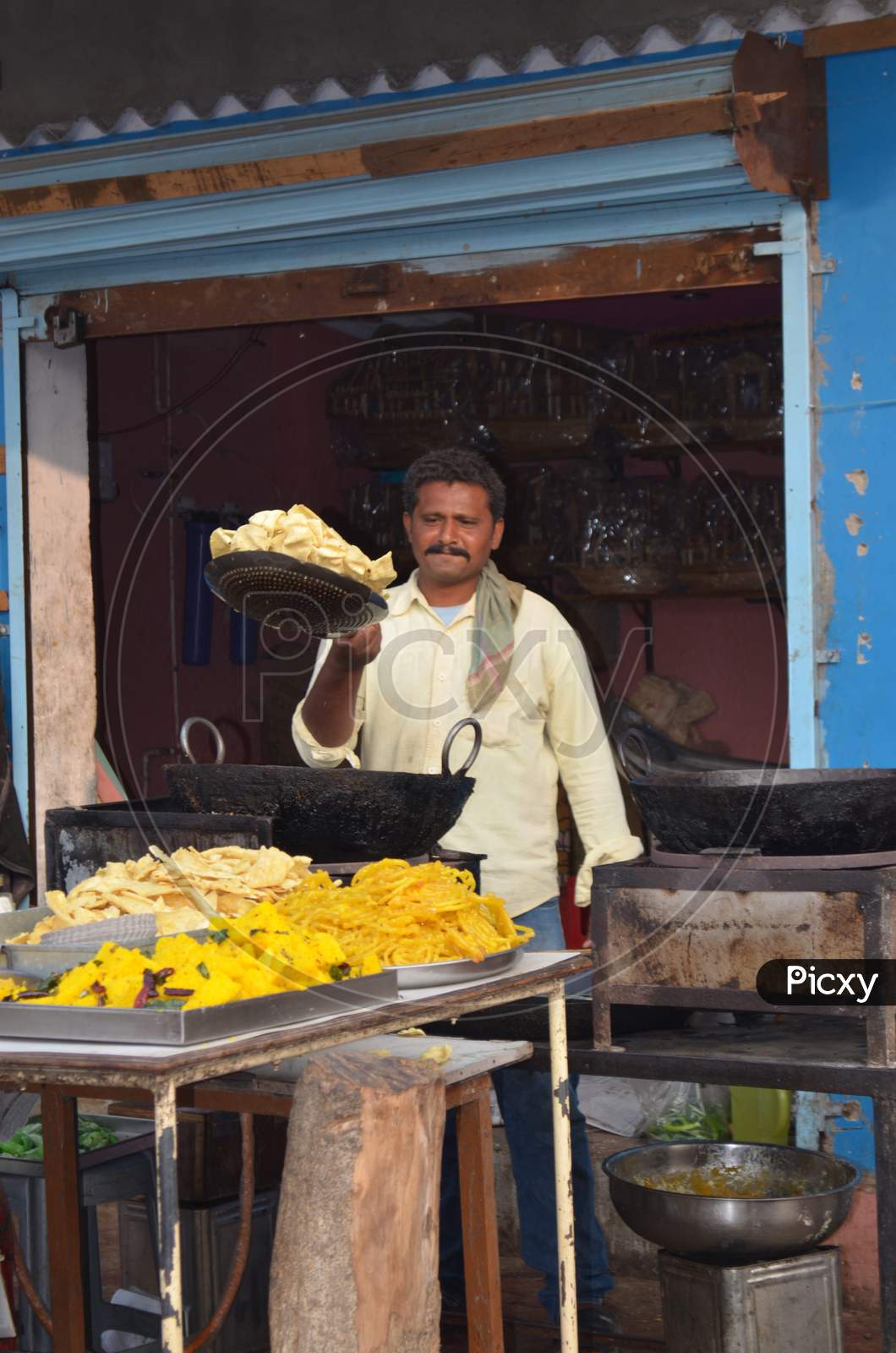 Gujarathi Snacks in Making