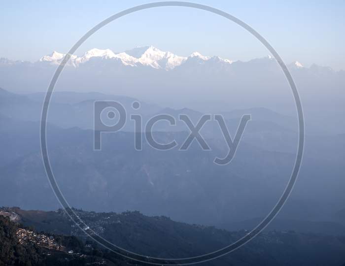The Kanchenjunga view.