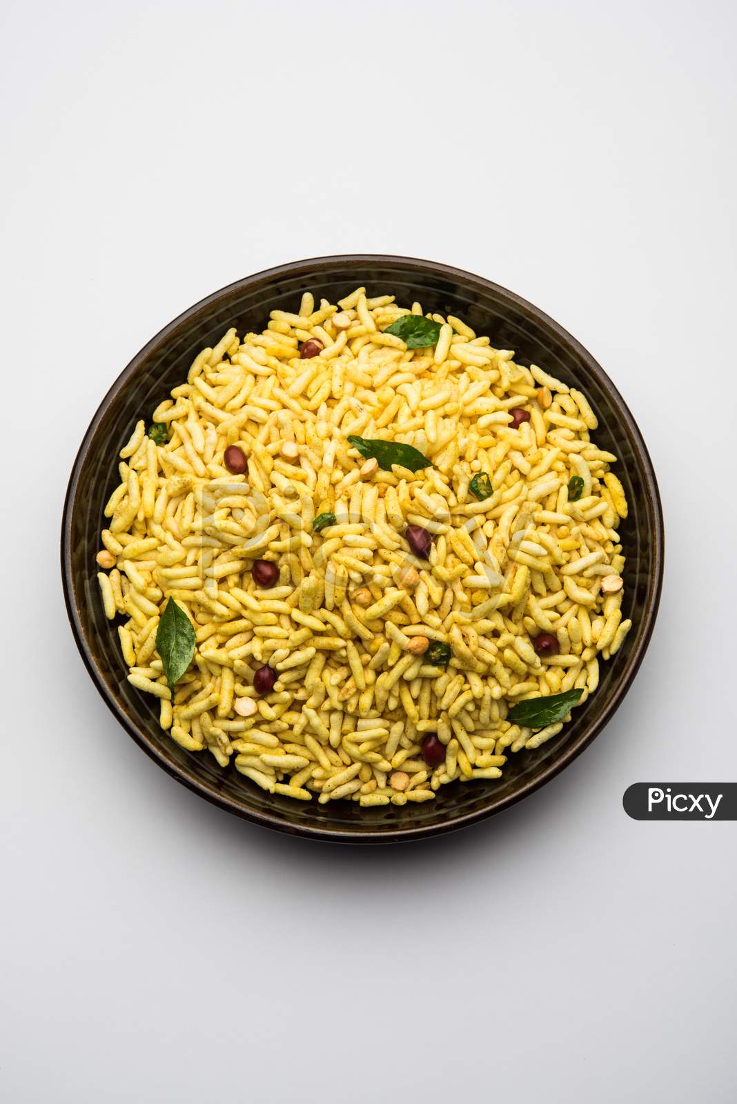 Bhadang Chivda Is A Spicy And Savory Snack From Maharashtra, India. Made Using Puffed Rice