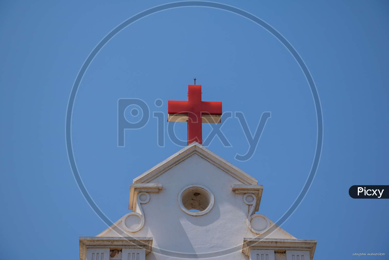 cross on church