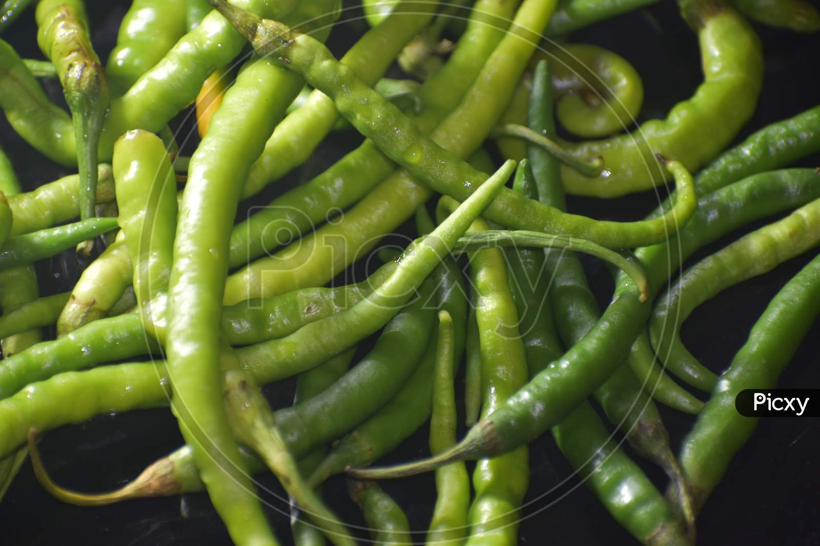 image-of-green-chilli-peppers-in-indian-market-em321602-picxy