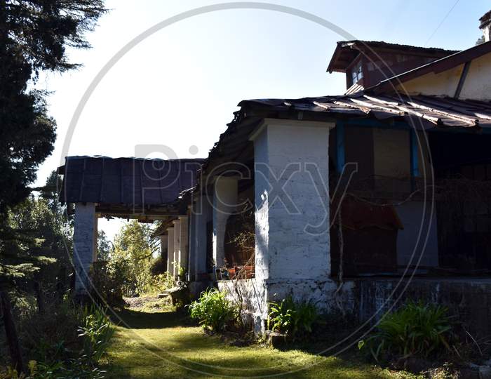Beautiful Picture Old House In Nainital Uttarakhand India