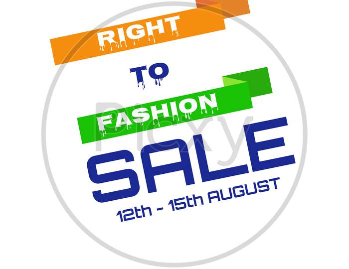 15 August sale Offer stock photos. This is design by vishal singh