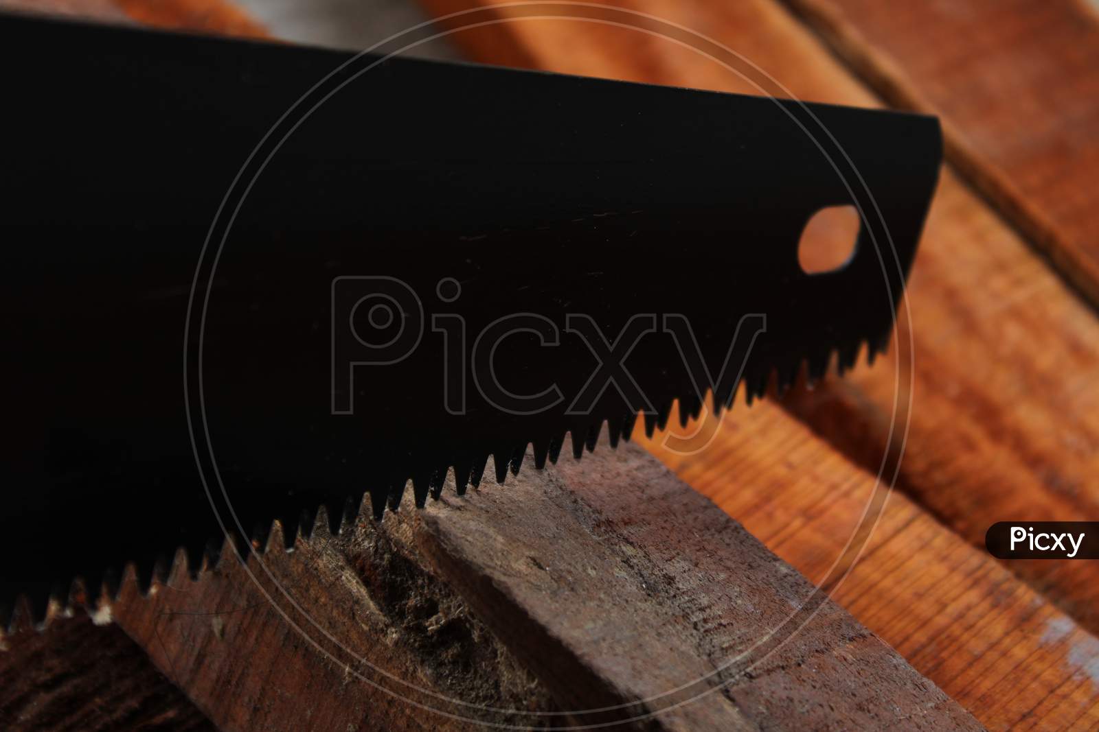 Cutting wood natural photo