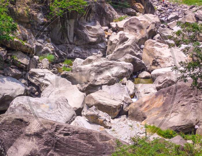 Big rocks of mountains