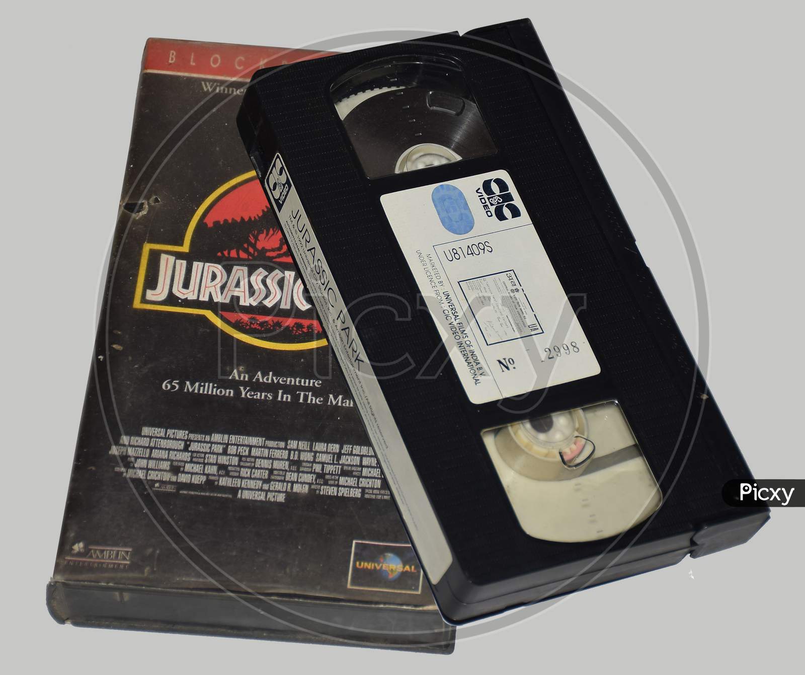 Jurassic park Video Cassette