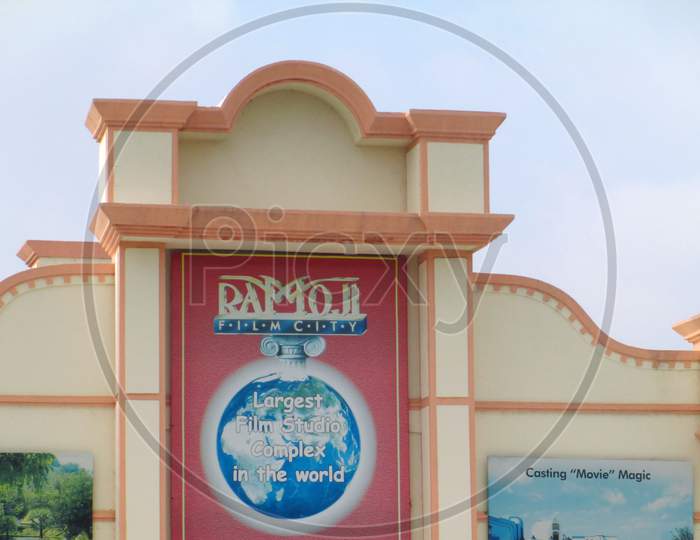 Entry Gate At Ramoji Film City Hyderabad
