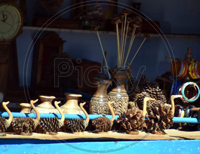 Beautiful Picture Of Wood Craft In Shop