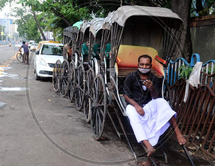 Hand rickshaw pular
