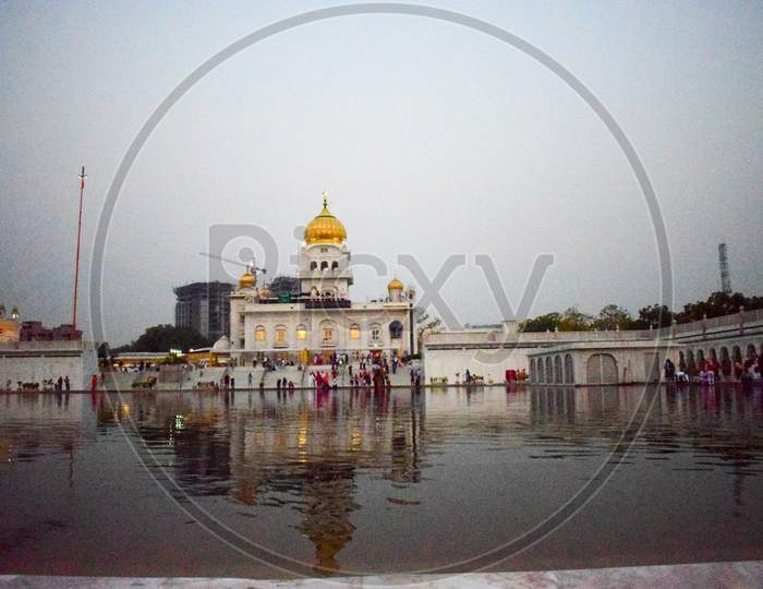 Gurdwara Bangla Sahib Is The Most Prominent Sikh Gurudwara, Bangla Sahib Gurudwara In New Delhi, India Inside View