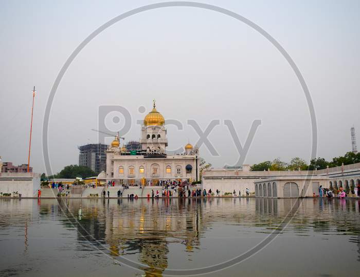 Gurdwara Bangla Sahib Is The Most Prominent Sikh Gurudwara, Bangla Sahib Gurudwara In New Delhi, India Inside View