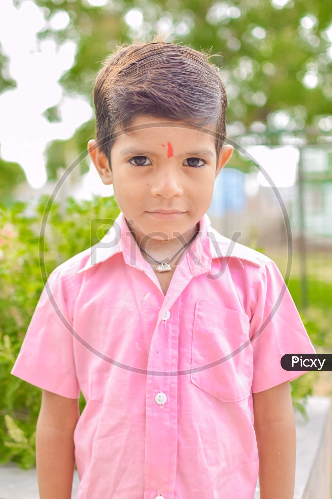 indian primary school student