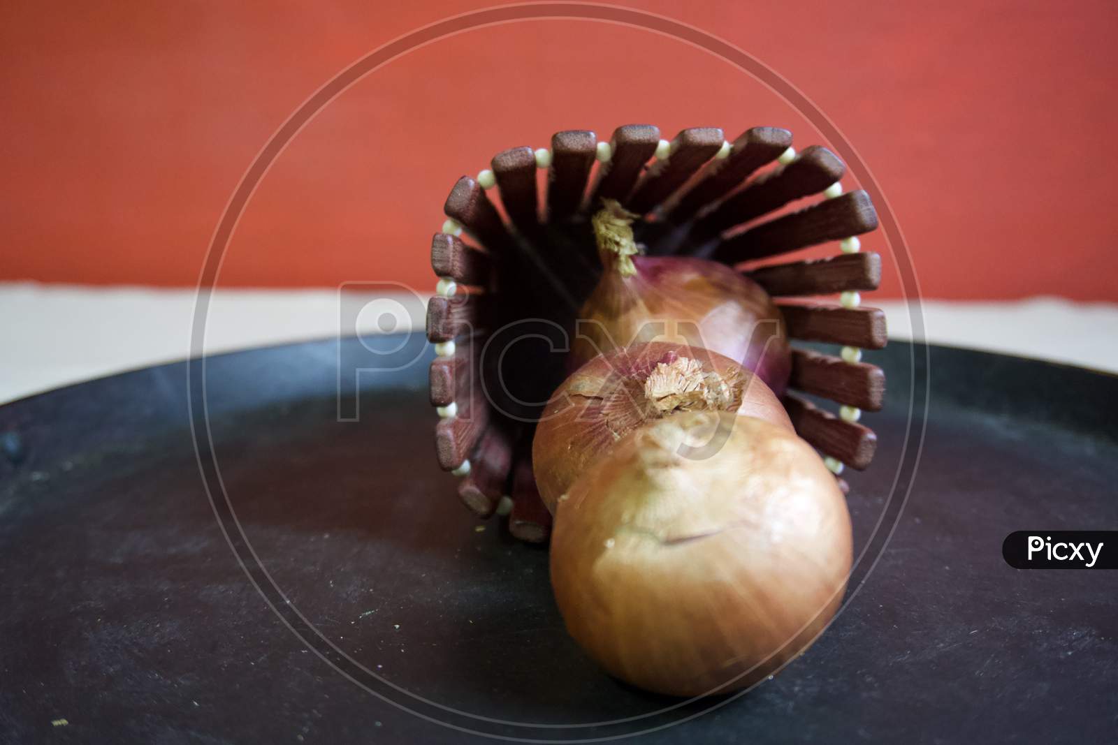 Onion in the home kitchen