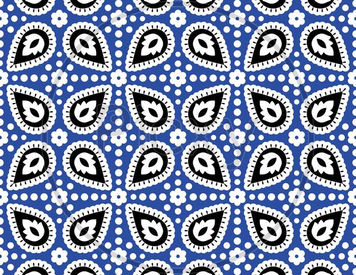 Set Of Seamless Patterns In Retro Style