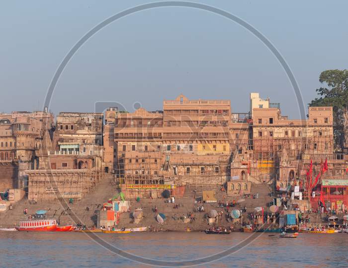 View of Varanasi Ghats