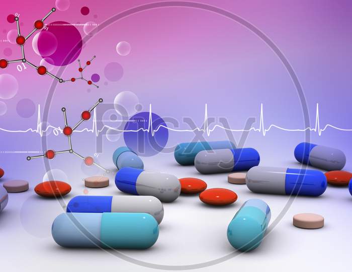 Medical Pills or Tablets