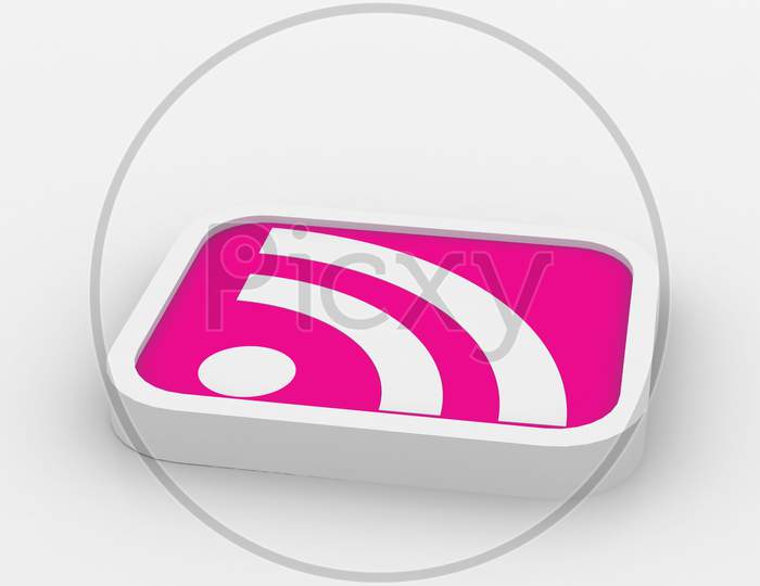 Wifi Singal Logo with White Background