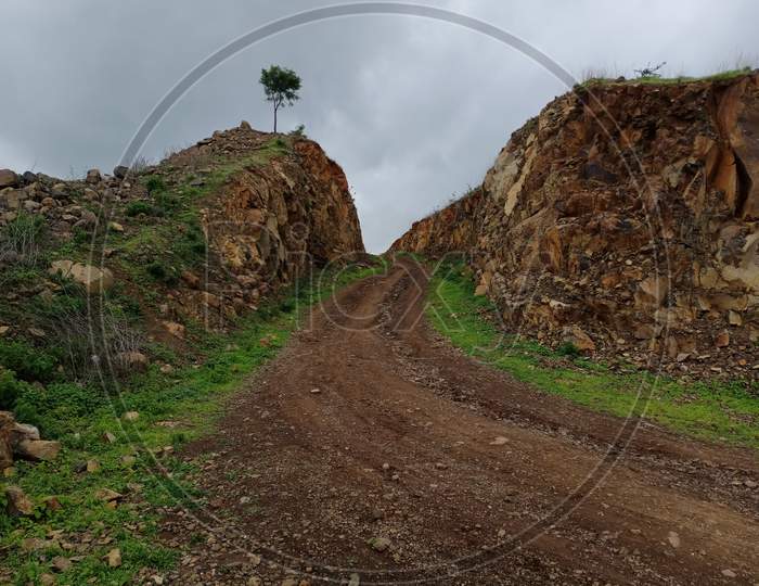 path in hill